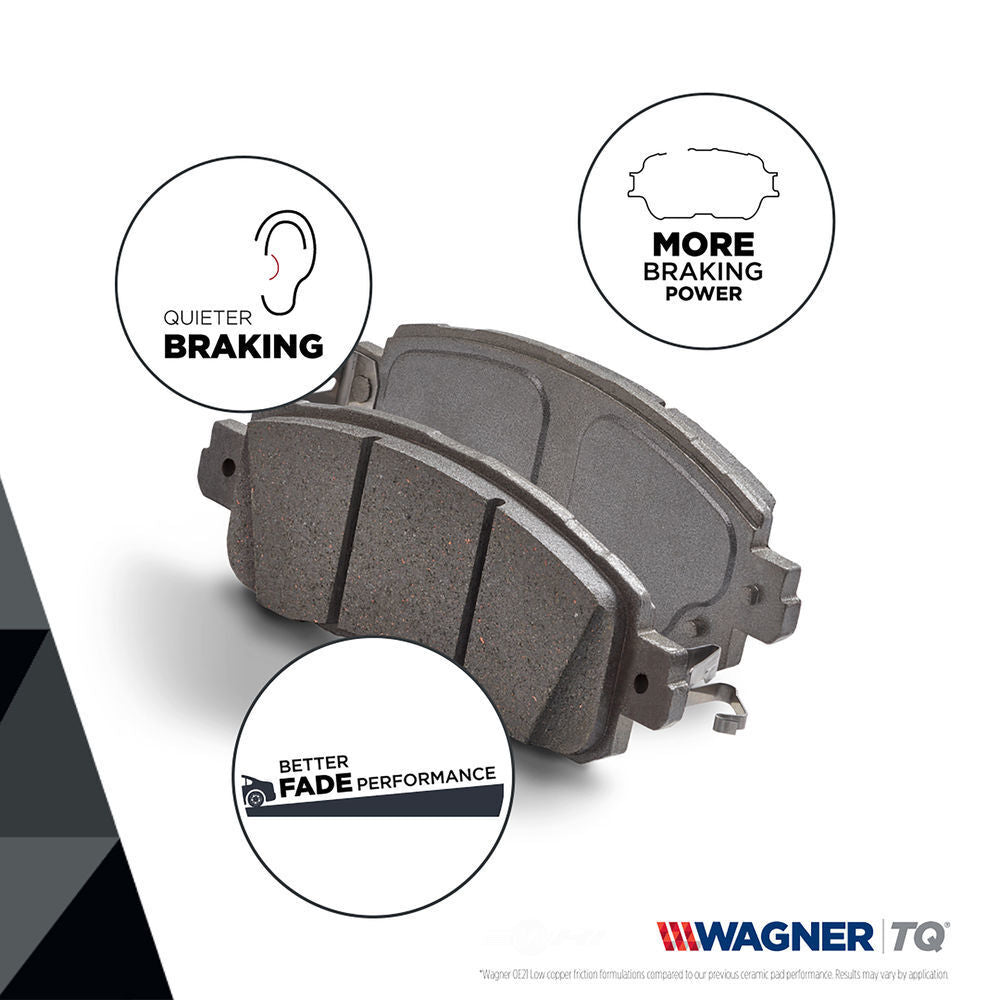 Wagner Premium Thermoquiet Brake Pad QC1445