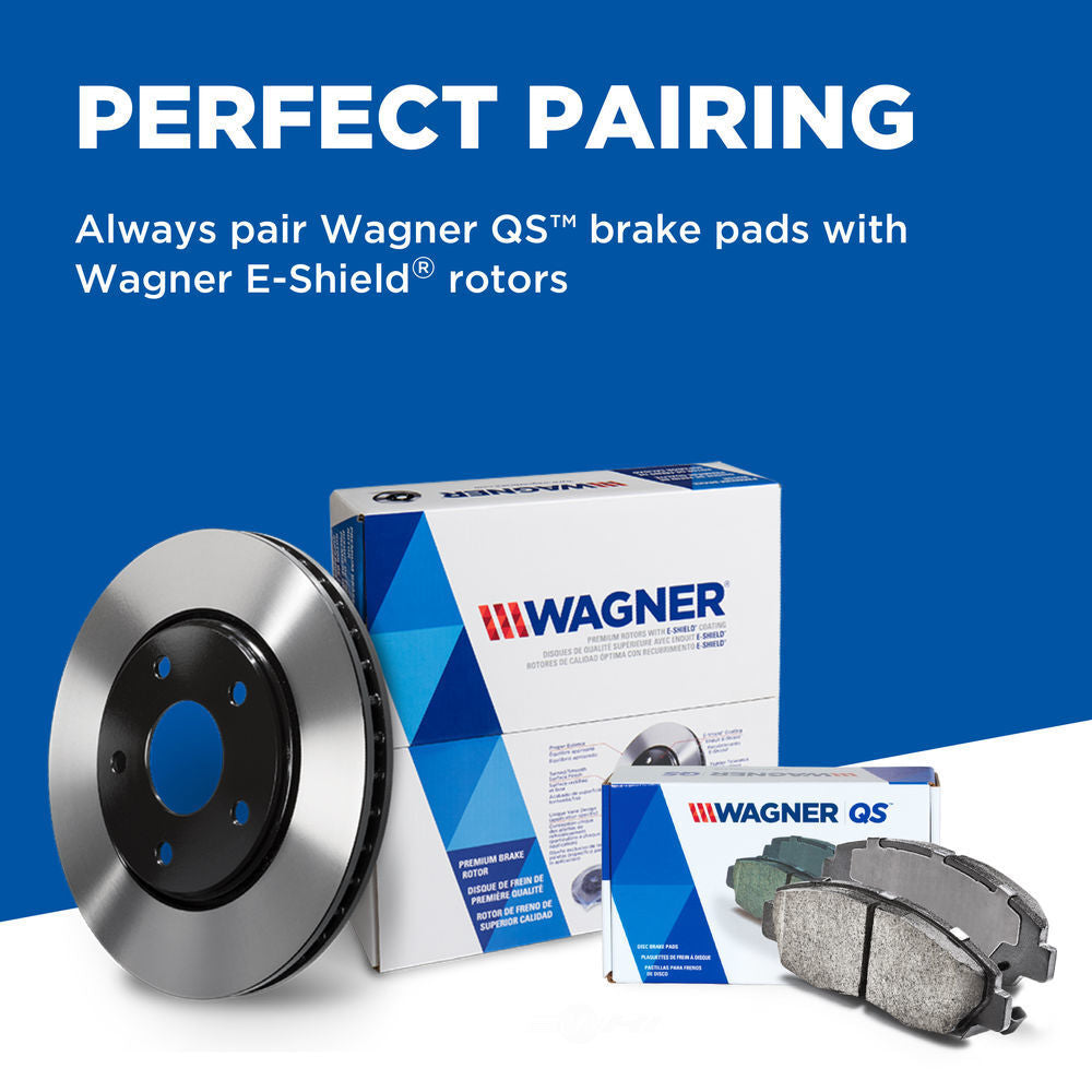 Rr Ceramic Brake Pads  Wagner  ZD1564A