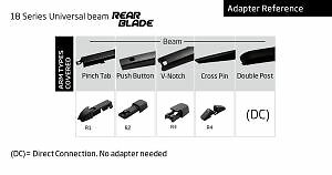 Wiper Blade  Clearplus  18127