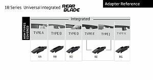 Wiper Blade  Clearplus  18108