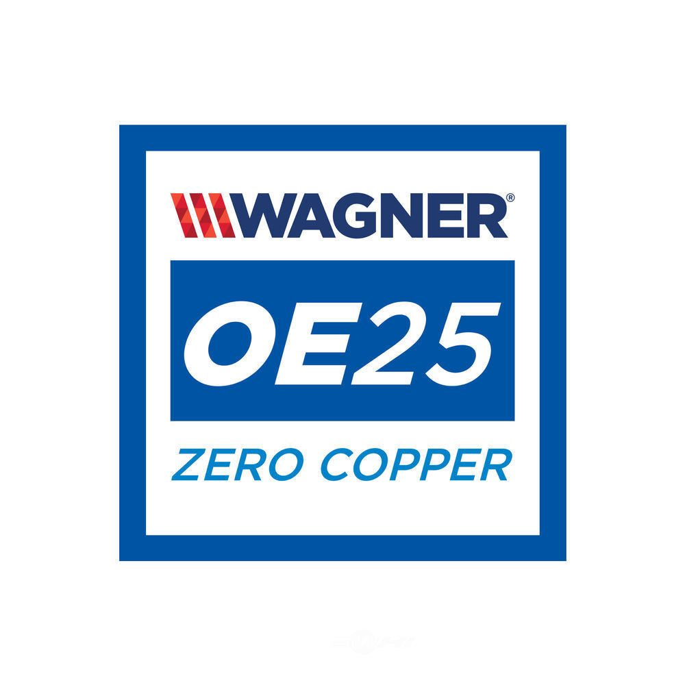 Wagner New Quickstop Ceramic Brake Pad ZD1270