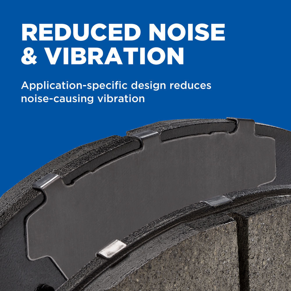 Rr Semi-Met Brake Pads  Wagner  ZX886