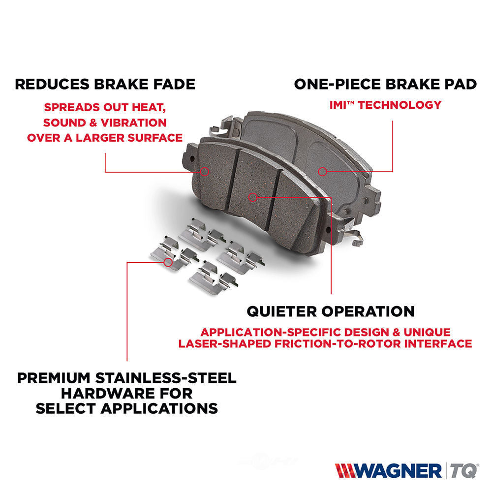 Wagner Premium Thermoquiet Brake Pad QC1465