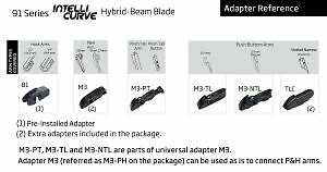 Wiper Blade  Clearplus  91211