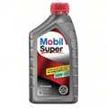 MOBIL Engine Oil: Synthetic Blend, 1 qt Size, Bottle, 10W-30, Super