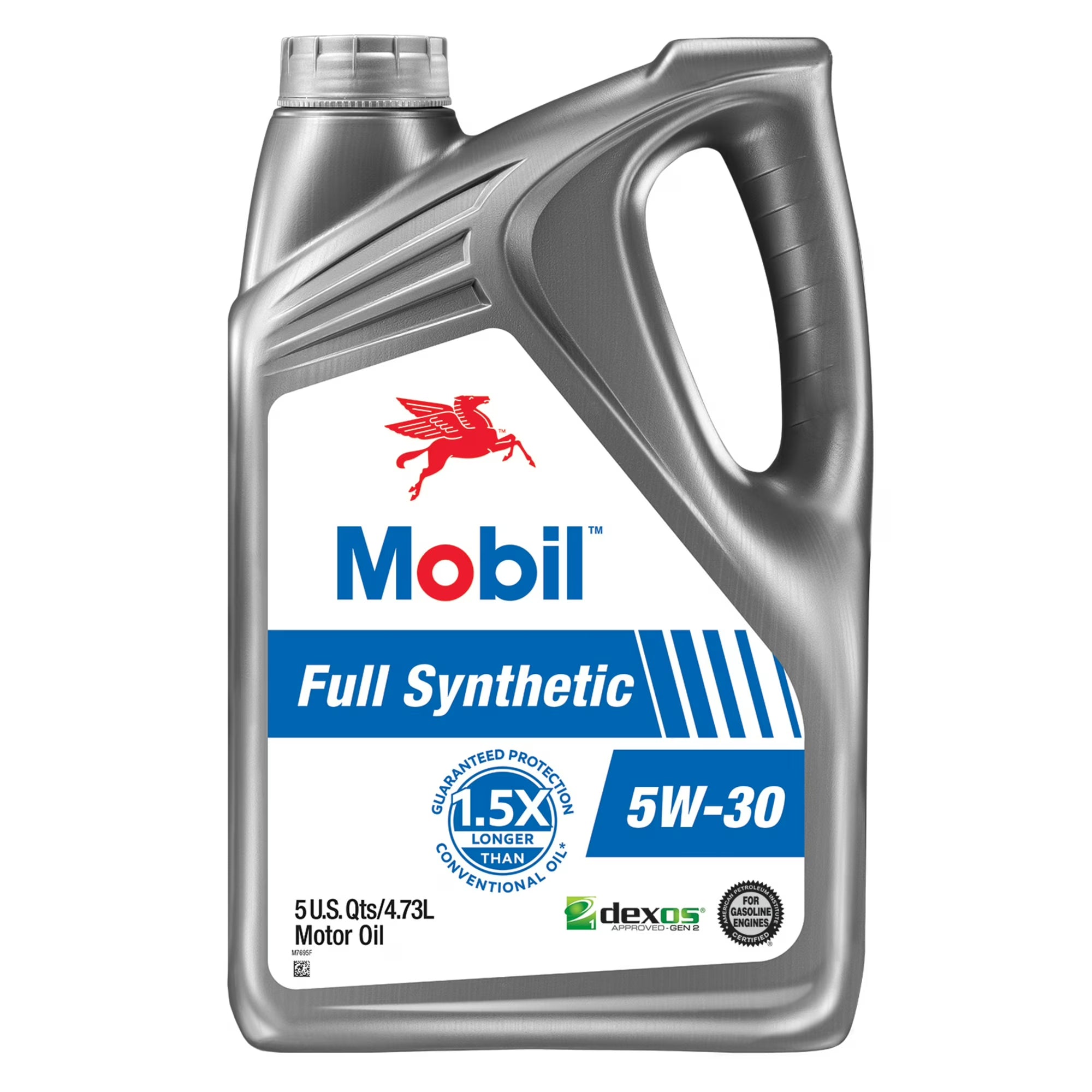 Mobil 125198 Full Synthetic Motor Oil 5W-30 - 5 Quart Jug