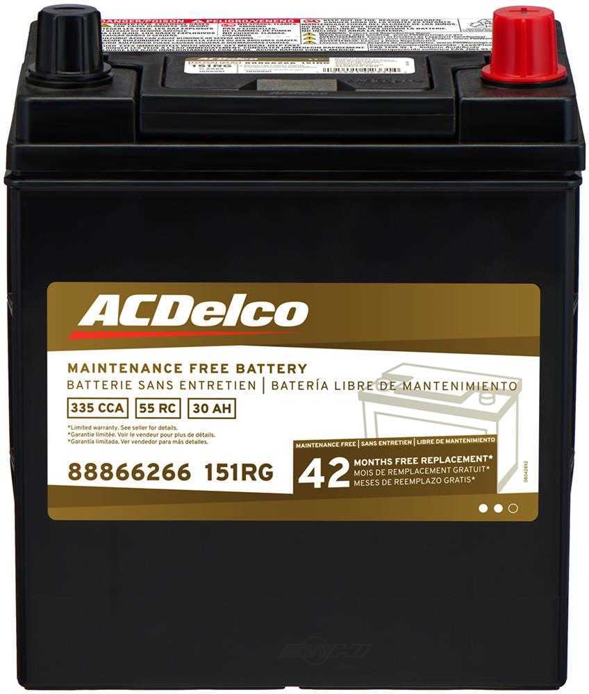 Brand New A-C Delco 151RG Gold Battery - 340CCA - 55RC 42 Month Warranty Free Ship