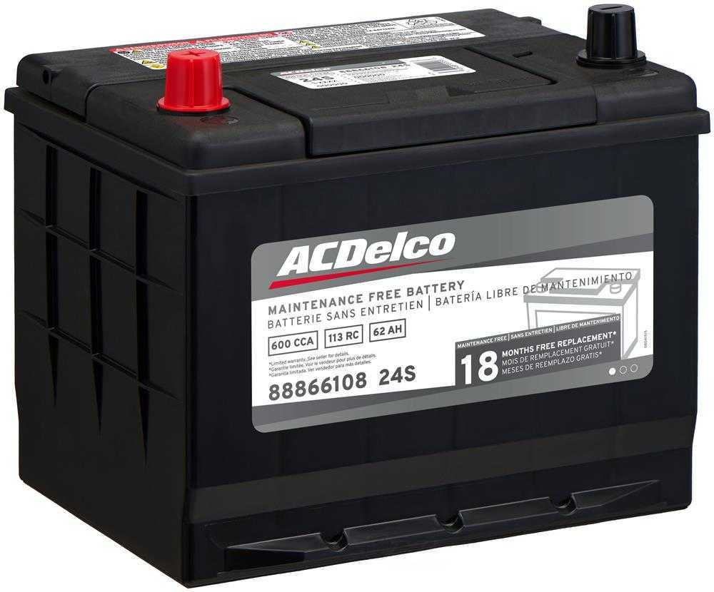 Brand New A-C Delco 24S Battery - 600CCA-113RC 18 Month Ships Free