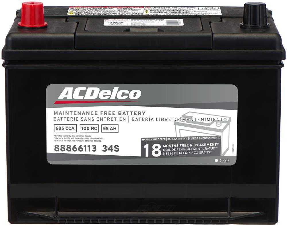 Brand New A-C Delco 34S Gold Battery - 685CCA-100RC 18 Month Ships Free