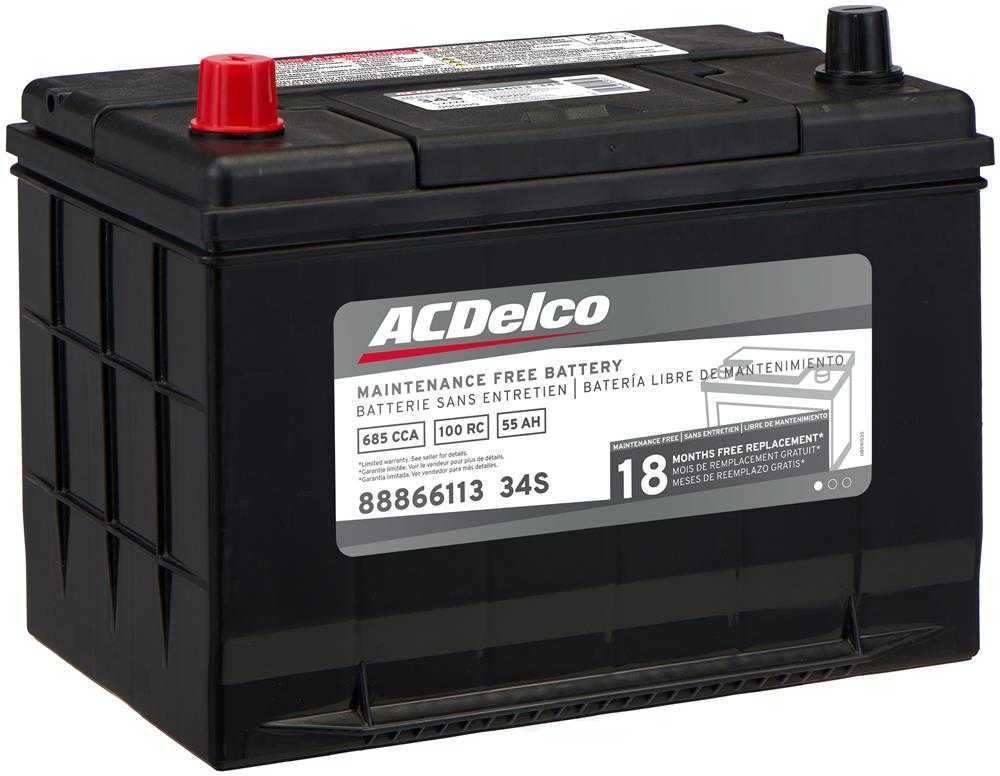 Brand New A-C Delco 34S Gold Battery - 685CCA-100RC 18 Month Ships Free