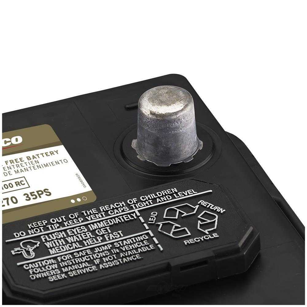 Brand New A-C Delco 35PS Gold Battery - 640CCA-100RC 30 Month Ships Free
