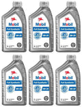 MOBIL Motor Oil: Synthetic, 1 qt Size, 5W-20, Full Synthetic , Case Of 6 Quarts