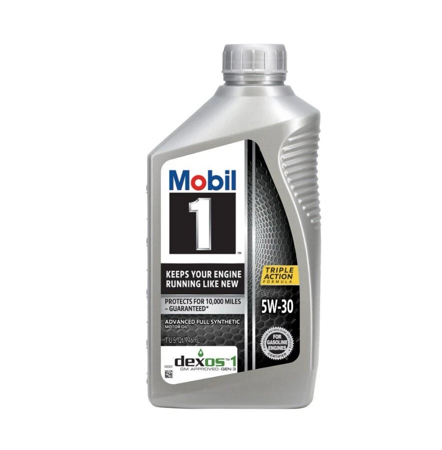 Mobil1 5w30 Synthetic Oil 1 Qt. Dexos MOB124315 Case Of 6 Quarts