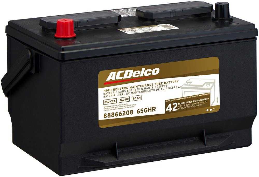 Brand New A-C Delco 65GHR Gold Battery - 850CCA-160RC 42 Month Ships Free