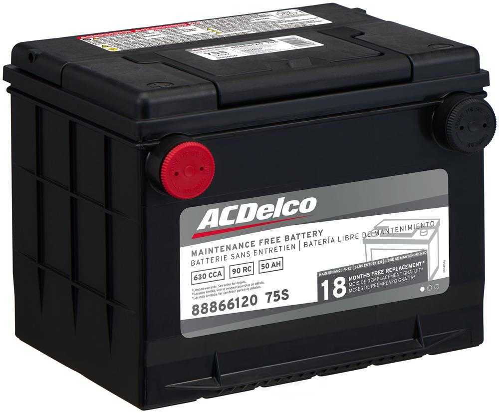 Brand New A-C Delco 75S Battery - 630CCA-90RC 18 Month Ships Free