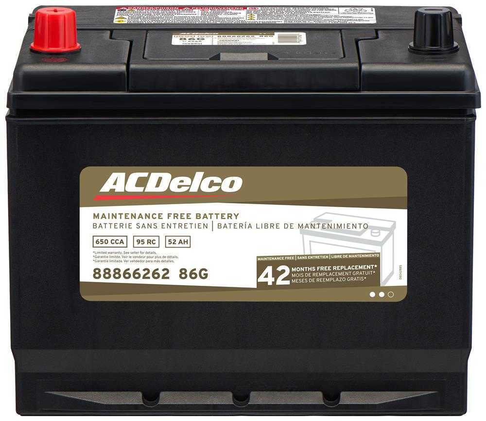 Brand New A-C Delco 86G Gold Battery - 650CCA-95RC 42 Month Ships Free
