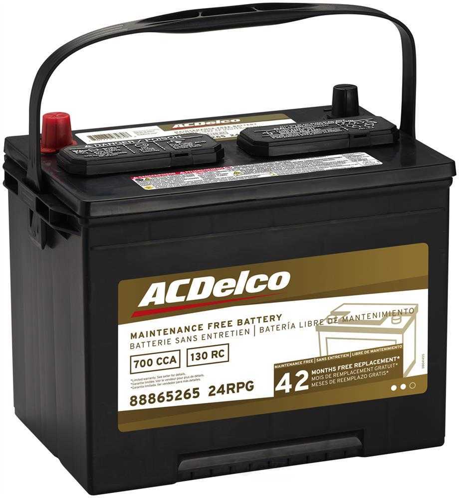 Brand New A-C Delco 24RPG Gold Battery - 700CCA-130RC 42 Month Ships Free