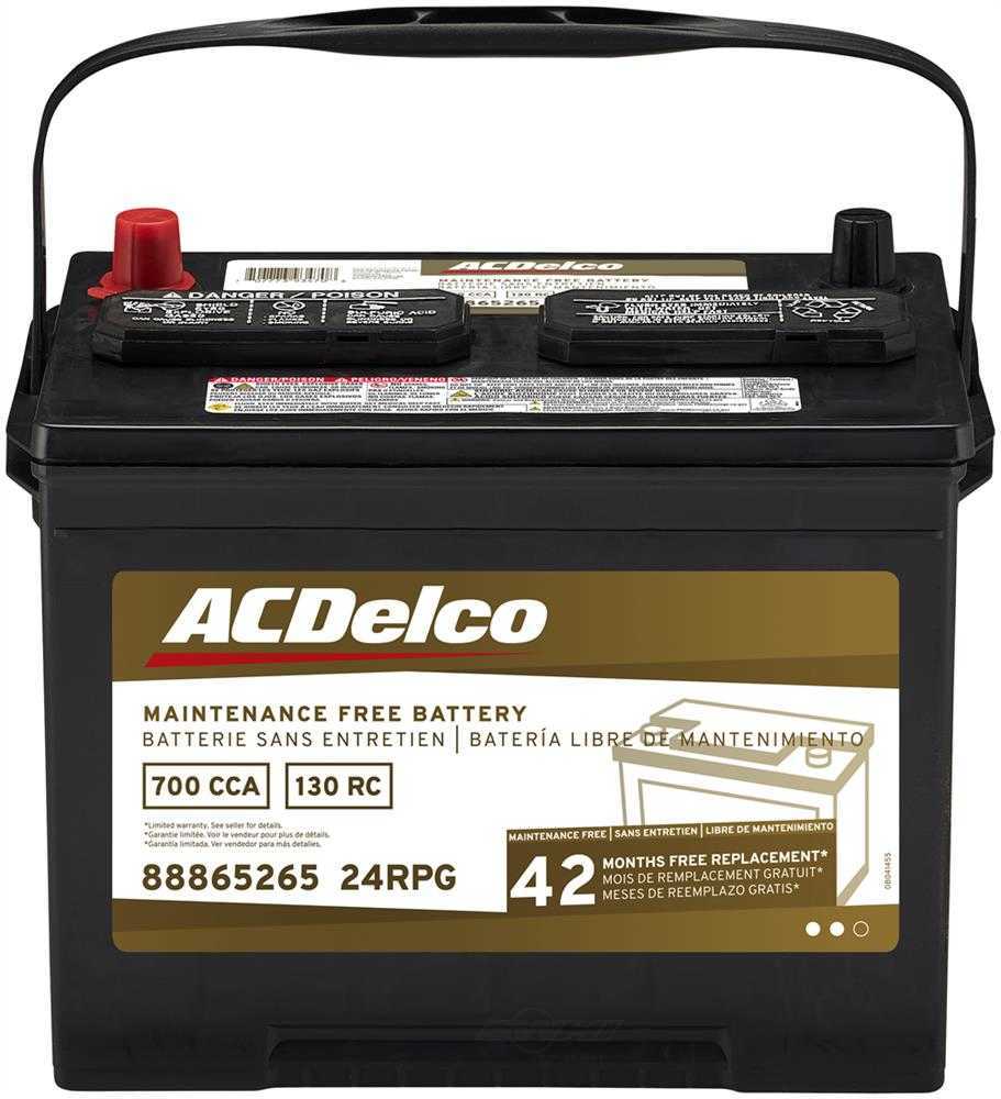 Brand New A-C Delco 24RPG Gold Battery - 700CCA-130RC 42 Month Ships Free