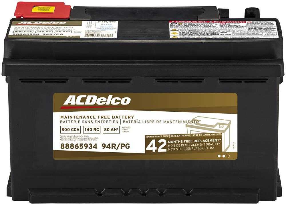 Brand New A-C Delco 94RPG Gold Battery - 800CCA - 140RC 42 Month Warranty Free Ship