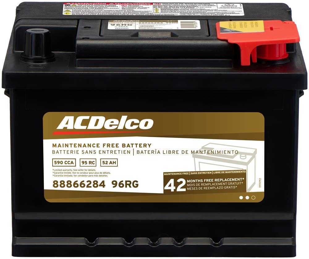 Brand New A-C Delco 96RG Gold Battery - 590CCA - 95RC 42 Month Warranty Free Ship