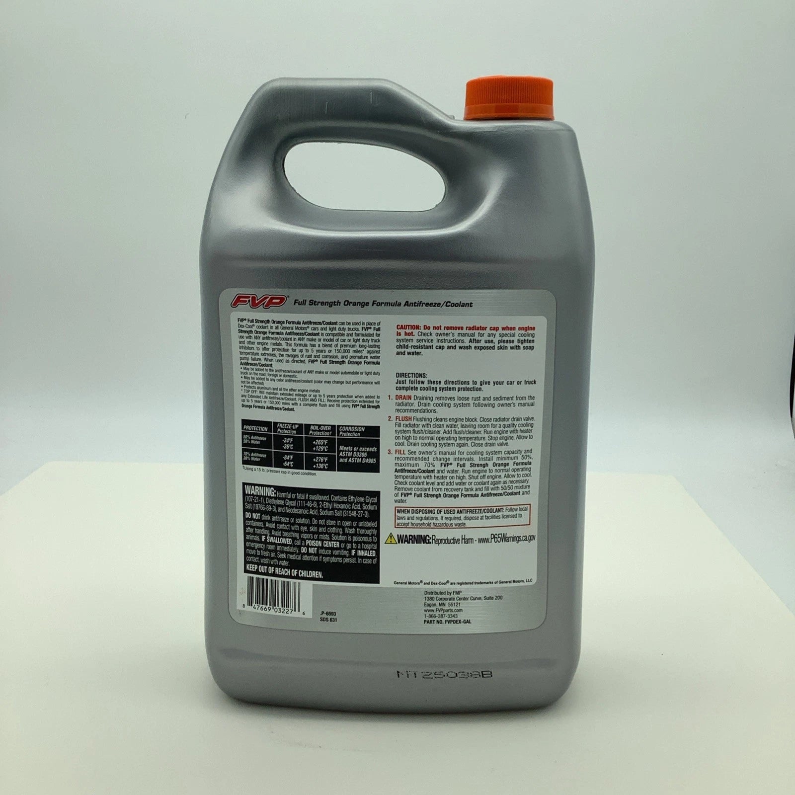 Multi-Vehicle Antifreeze Coolant 2 Gallon's for Optimal Cooling Performance FVP 2 Pack