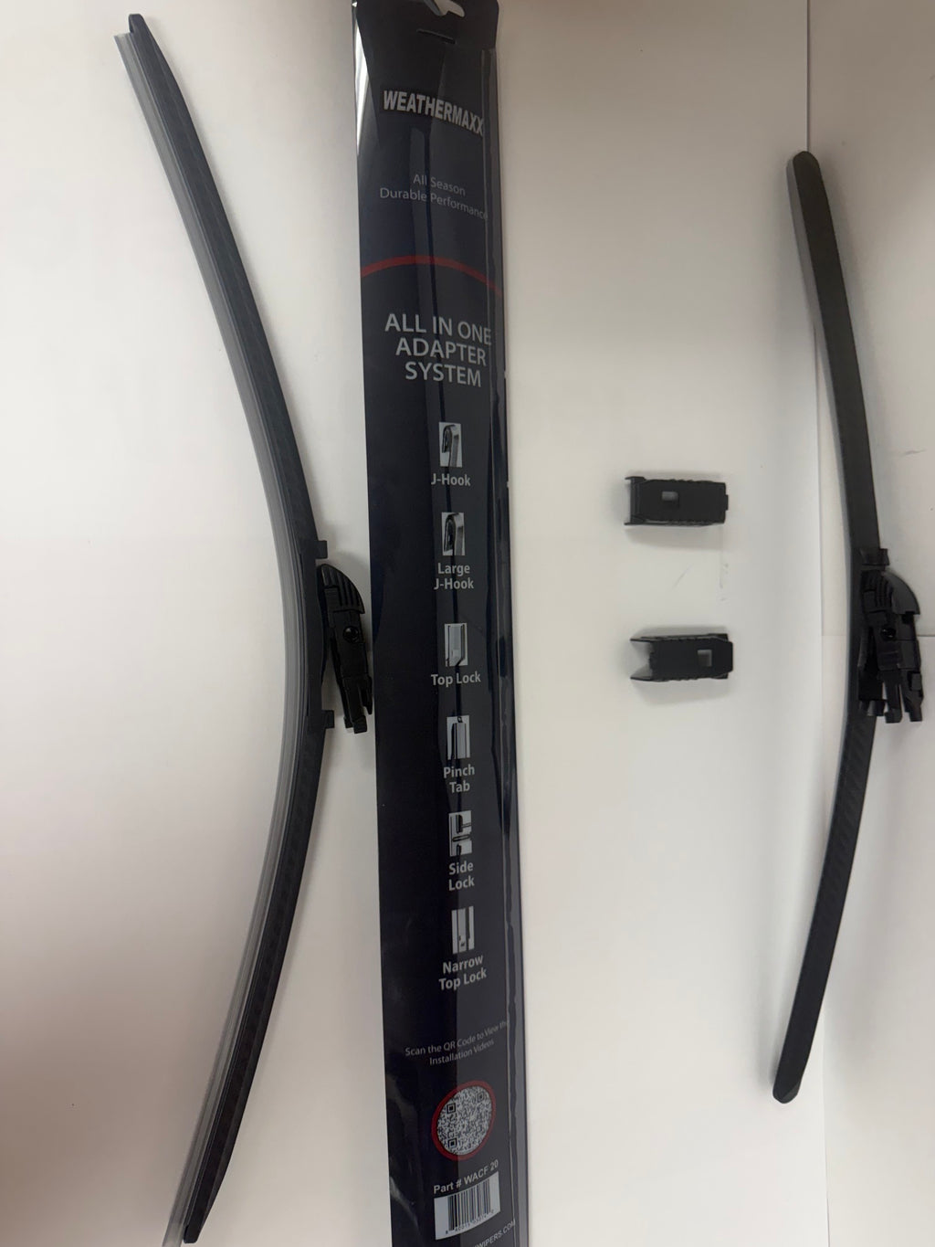OEM Carbon Fiber Edition Set of 19" & 19" Storm Edge Premium Wiper Blade's No Adapter's