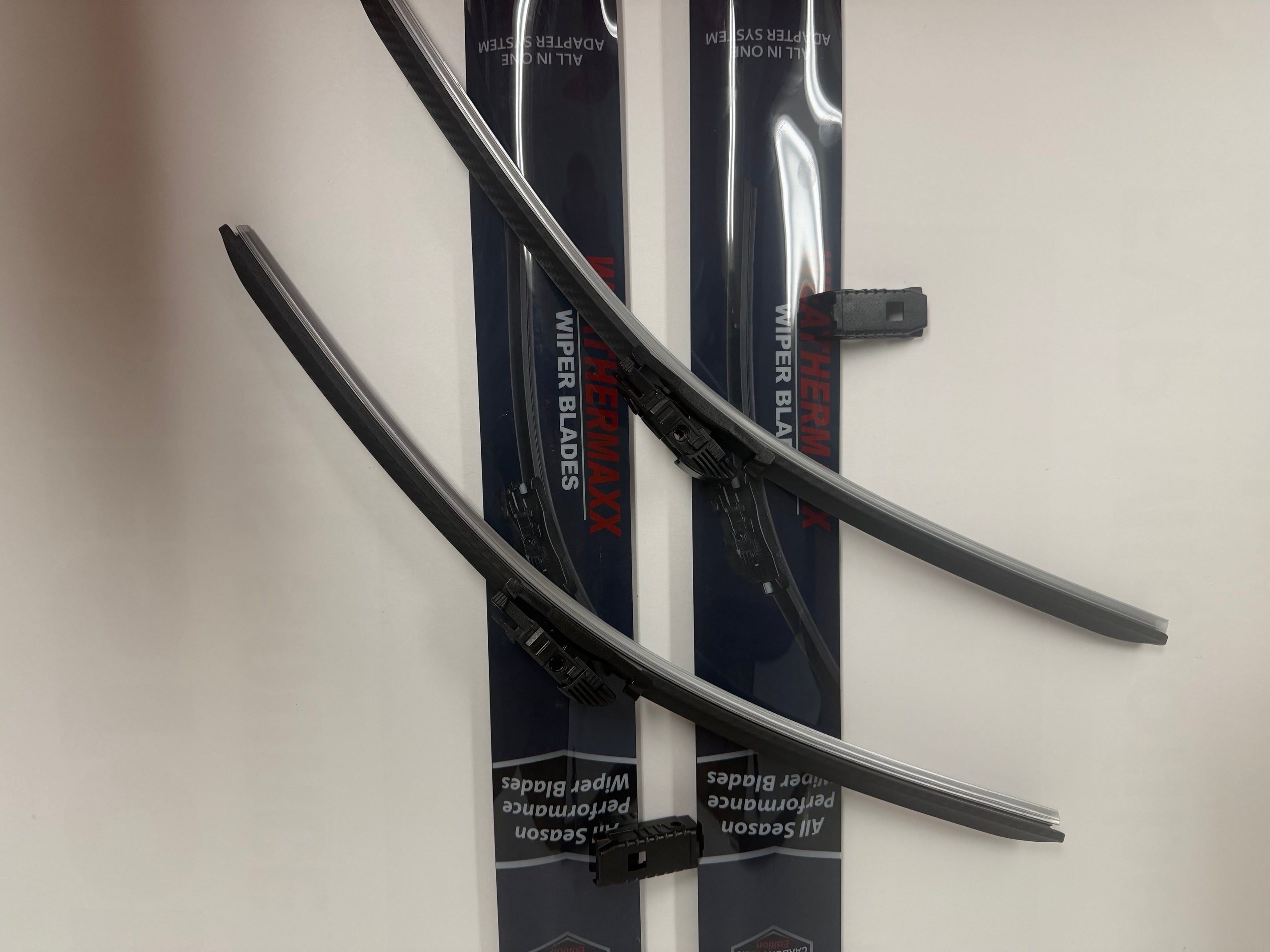 OEM Carbon Fiber Edition Set of 22" & 22" Storm Edge Premium Wiper Blade's No Adapter's