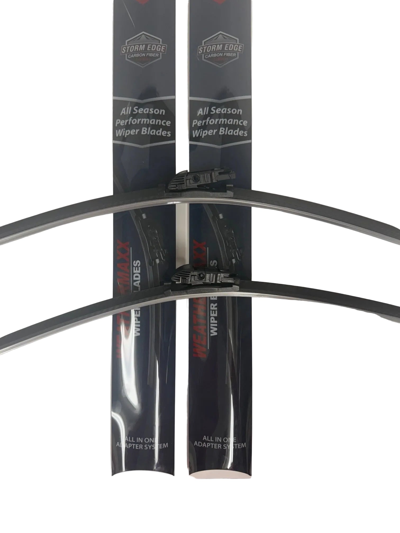 OEM Carbon Fiber Edition Set of 24" & 21" Storm Edge Premium Wiper Blade's No Adapter's
