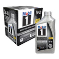 Mobil 1 5W20 Synthetic Oil 1 qt Bottles Case Of 6 Quarts