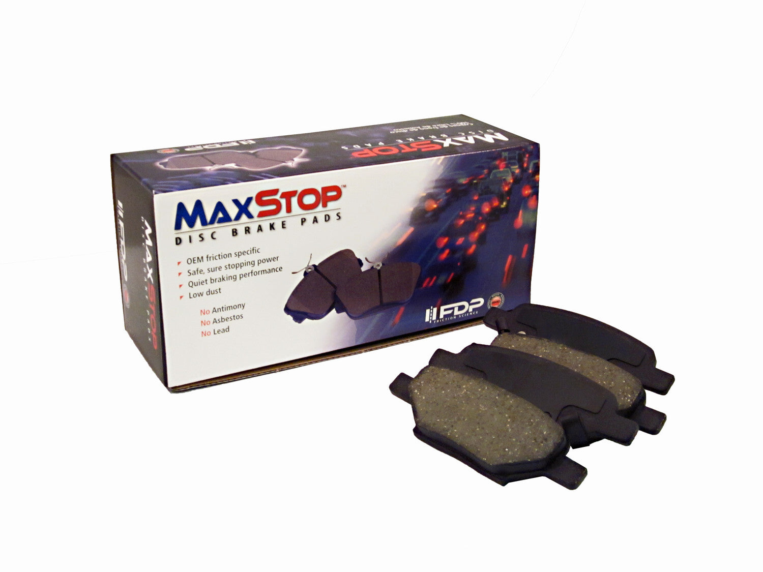 FDP New Organic Brake Pad Set D1211
