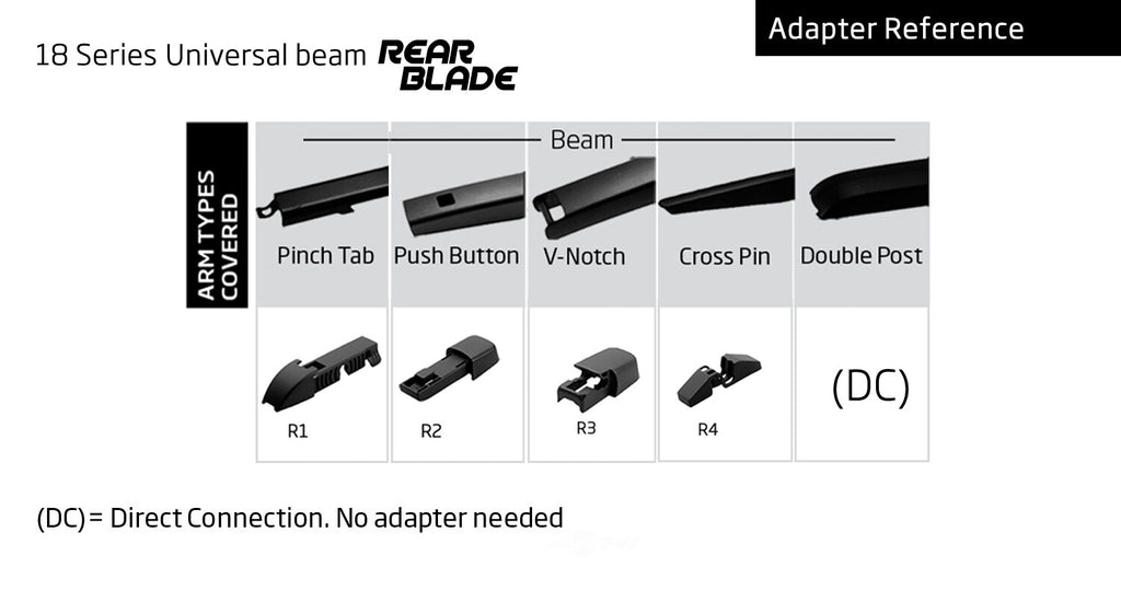 Wiper Blade  Clearplus  18167
