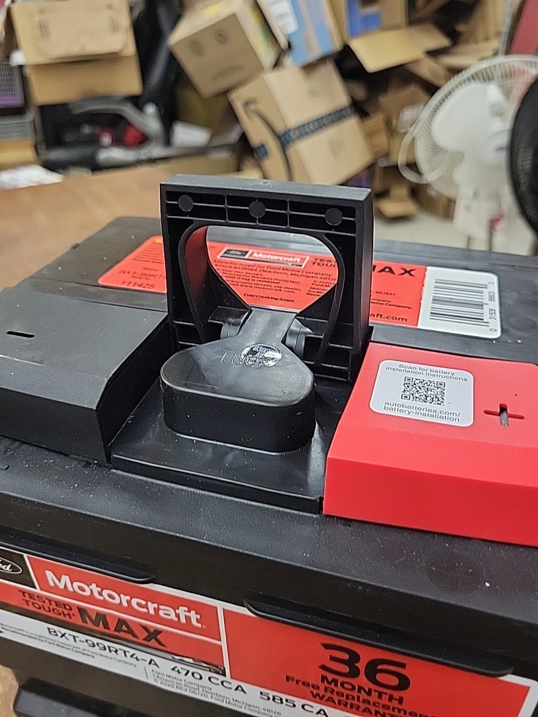 Brand New Vehicle Battery-Tested Tough Max Battery Ford Motorcraft BXT-99RT4-A 36 Month