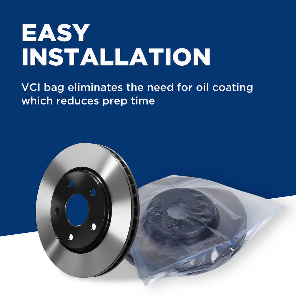 Frt Disc Brake Rotor  Wagner  BD125198E