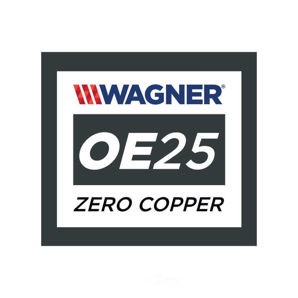 Wagner Premium Thermoquiet Brake Pad QC1936