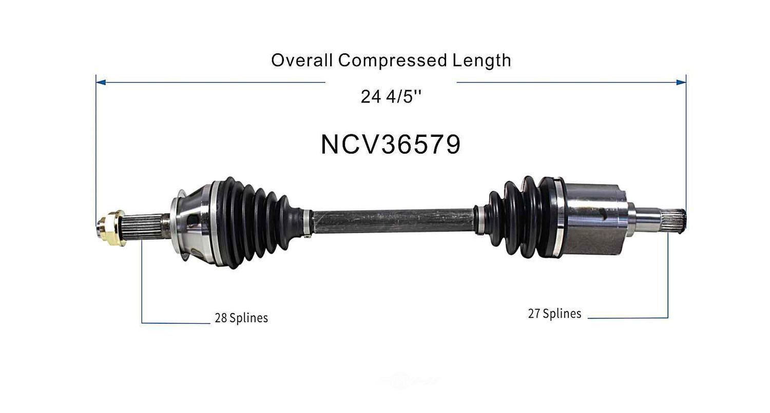Left New CV Complete Assy   GSP North America   NCV36579