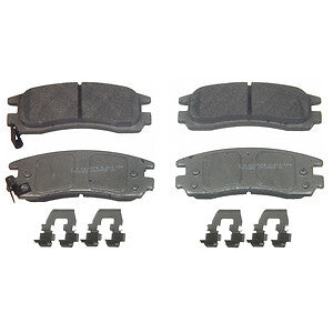 Rr Semi-Met Brake Pads  Wagner  ZX814