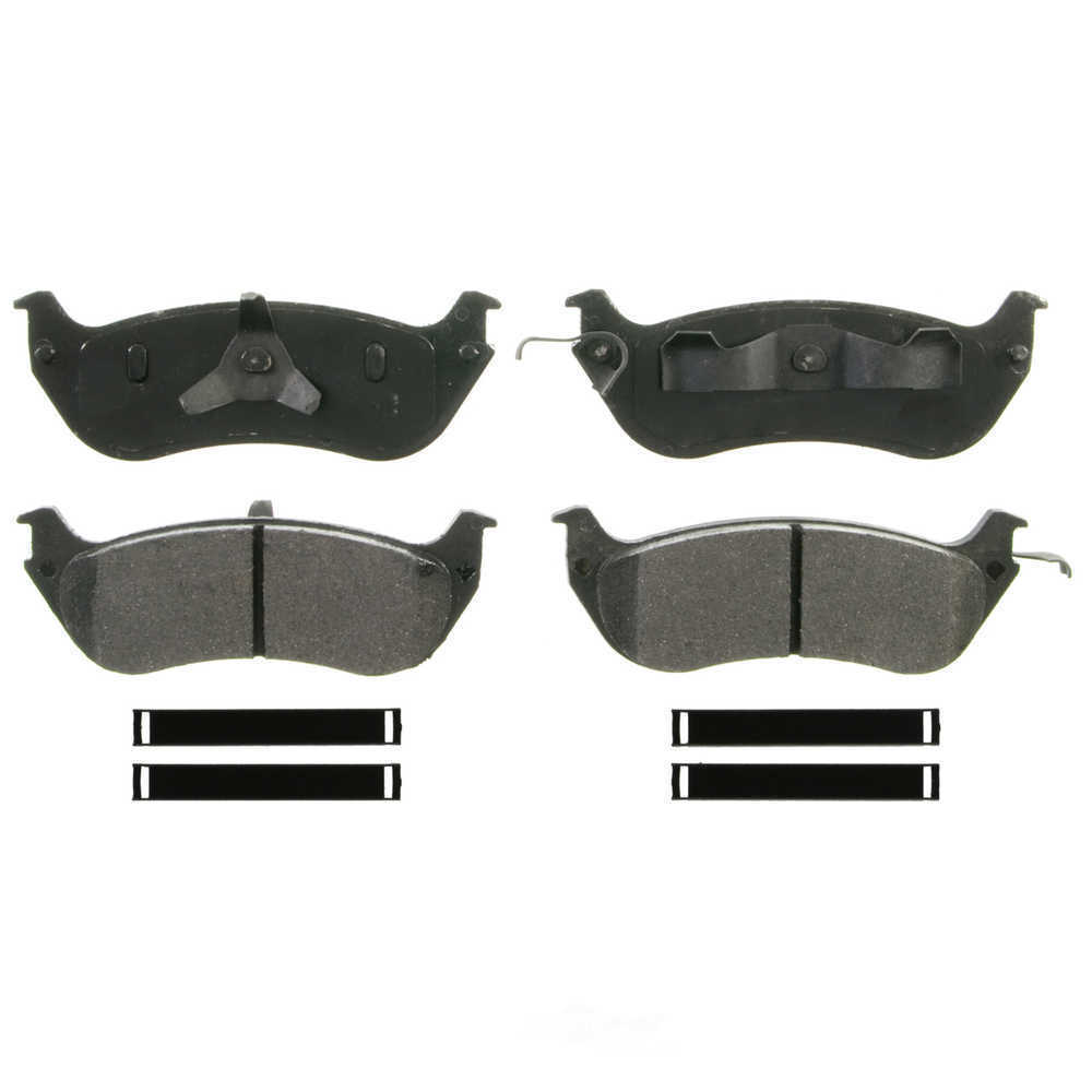 Rr Semi-Met Brake Pads  Wagner  ZX674