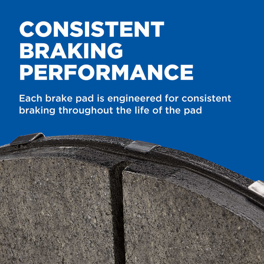 Frt Semi-Met Brake Pads  Wagner  ZX1865
