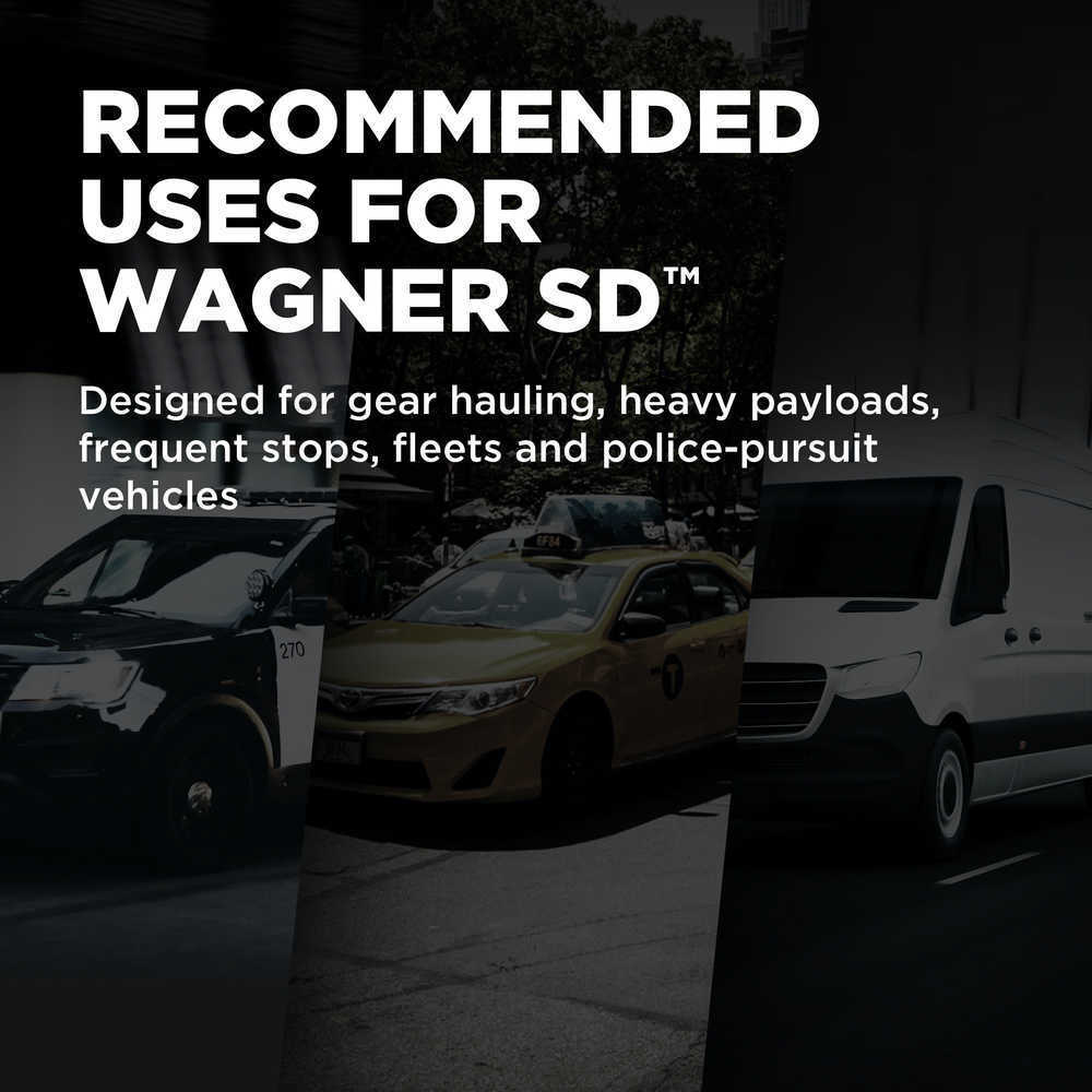 Rr Severe Duty Brake Pads  Wagner  SX967A