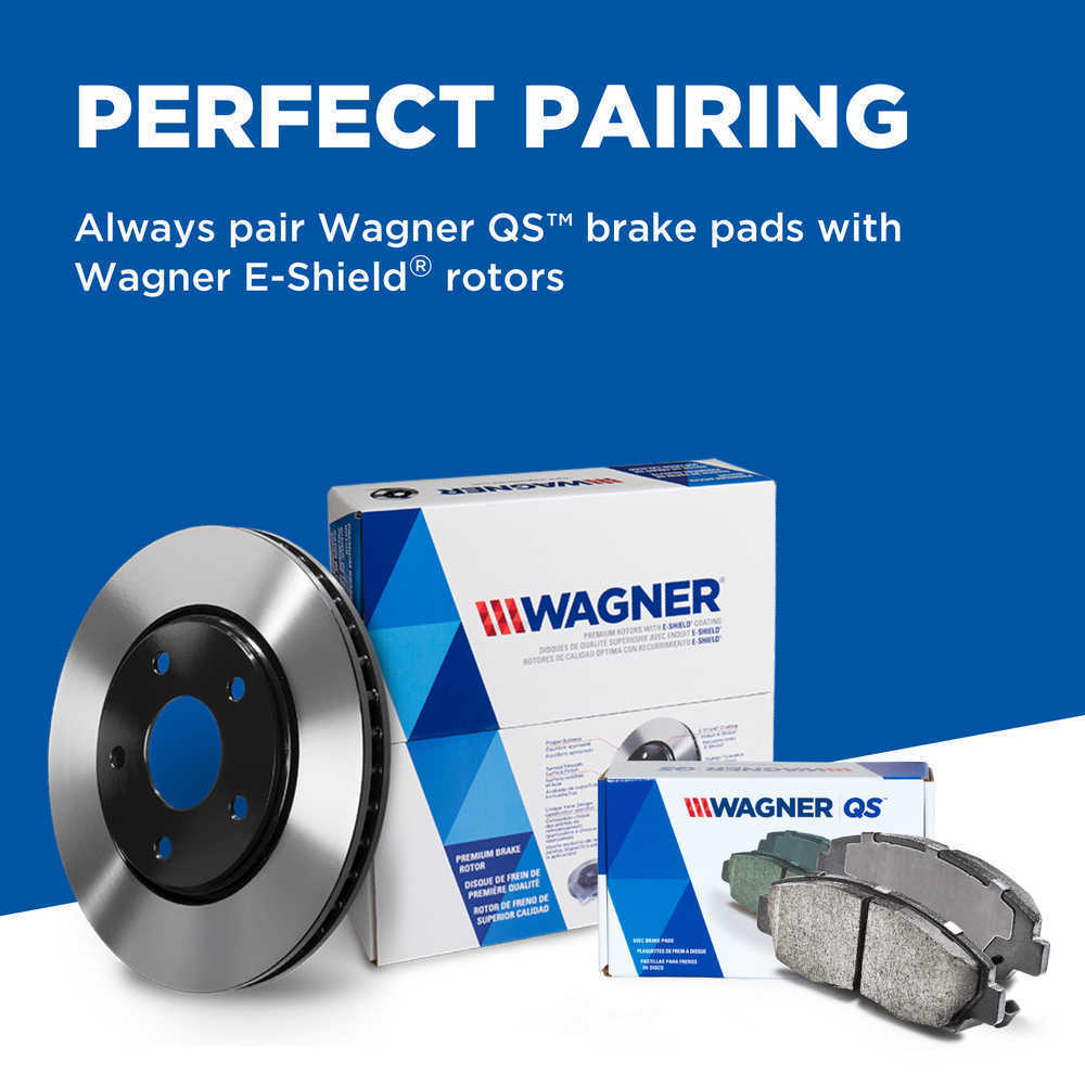 Frt Semi-Met Brake Pads  Wagner  ZX505