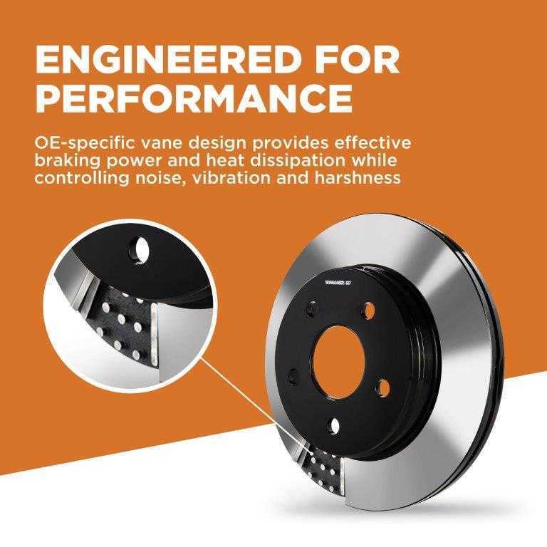 Rear Severe Duty Brake Rotor  Wagner  DSX126420E