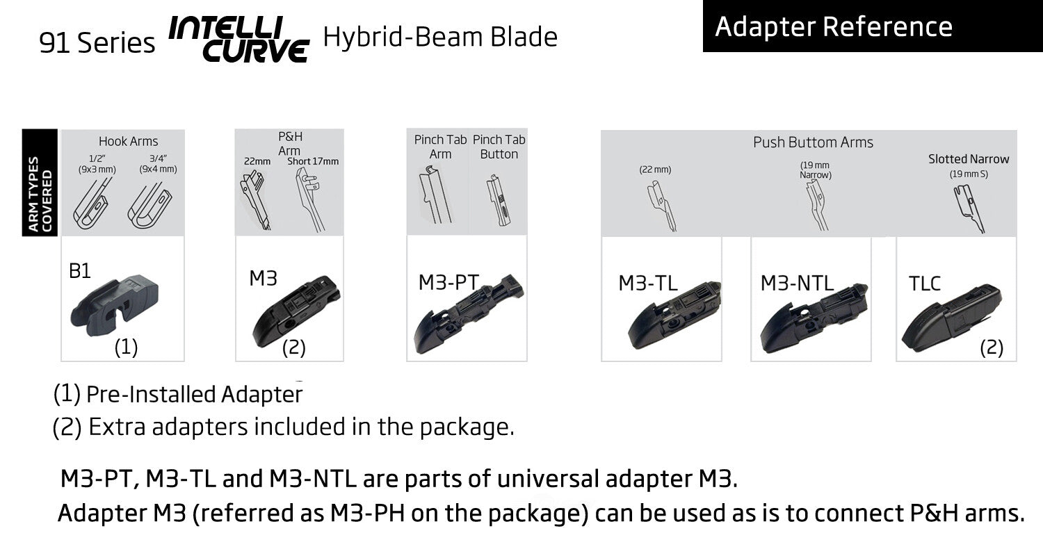 Wiper Blade  Clearplus  91171