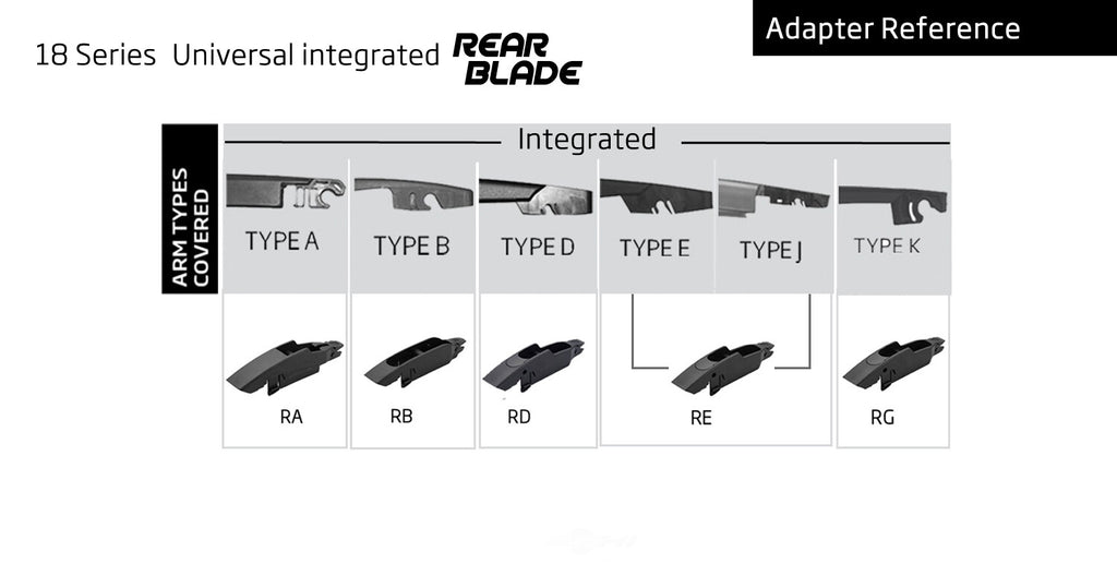 Wiper Blade  Clearplus  18108