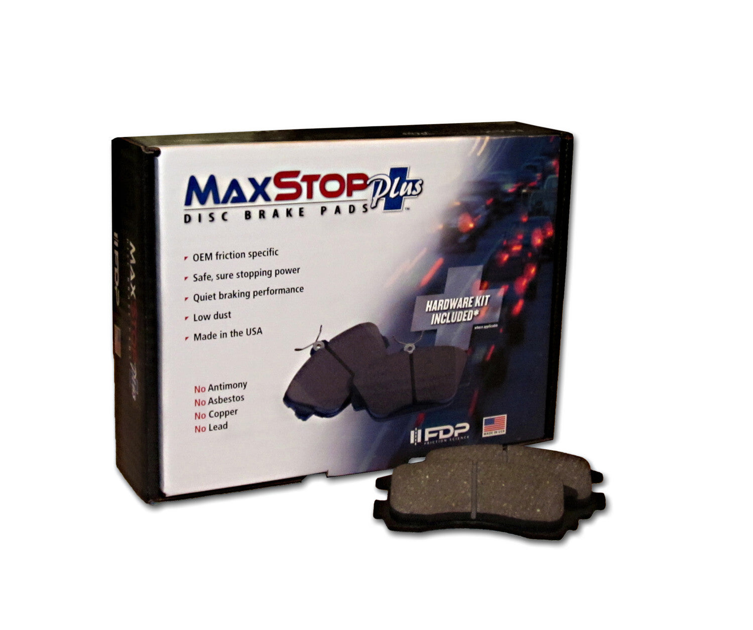 FDP Premium Ceramic Brake Pad (Most come with Hardware) MSP1058