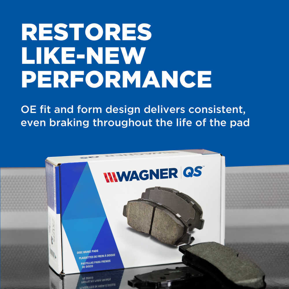 Rr Ceramic Brake Pads  Wagner  ZD1839