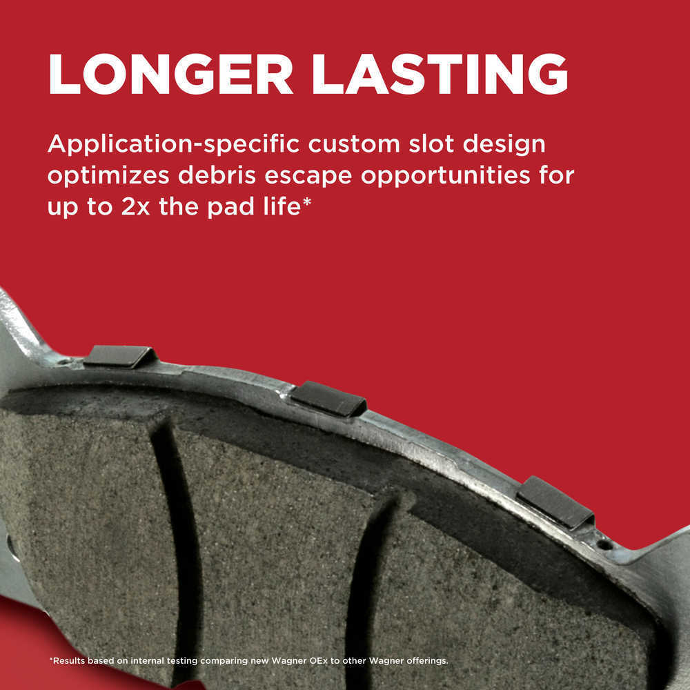 Rr Premium Ceramic Brake Pads  Wagner  OEX1793