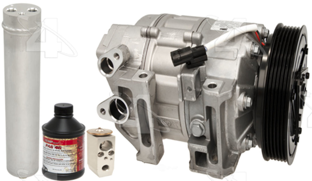 A/C Compressor-New- w/Kit   Four Seasons   4859NK