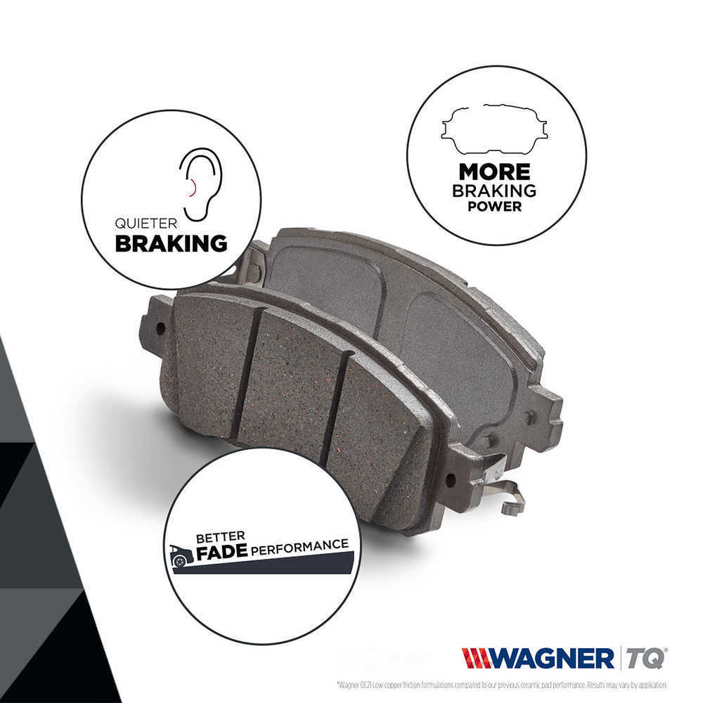 Wagner Premium Thermoquiet Brake Pad QC1578