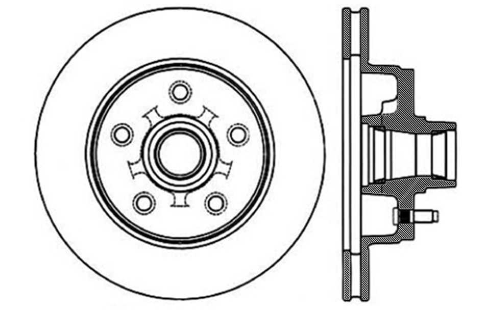 Frt Disc Brake Rotor   FVP   121.62012