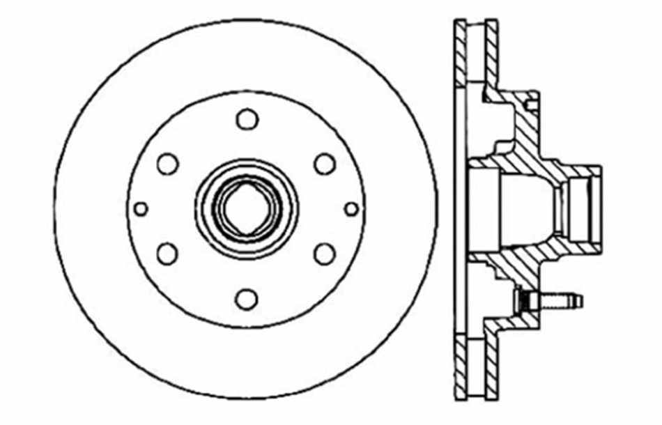 Frt Disc Brake Rotor   FVP   121.66035
